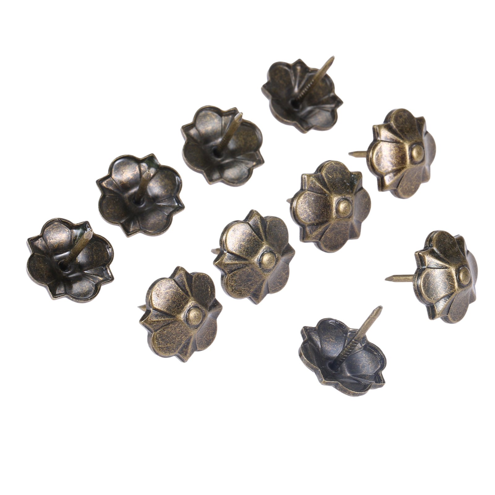 Nail Art Vintage - 10pcs 20*22mm Antique Bronze Jewelry Wood