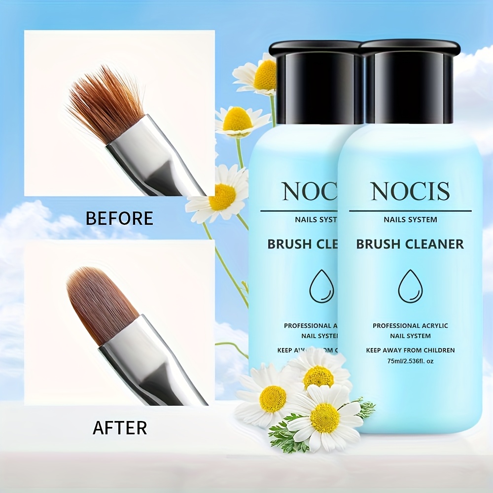Nail Art Remove - NOCIS 75ml Acrylic Nail Brush Cleaner