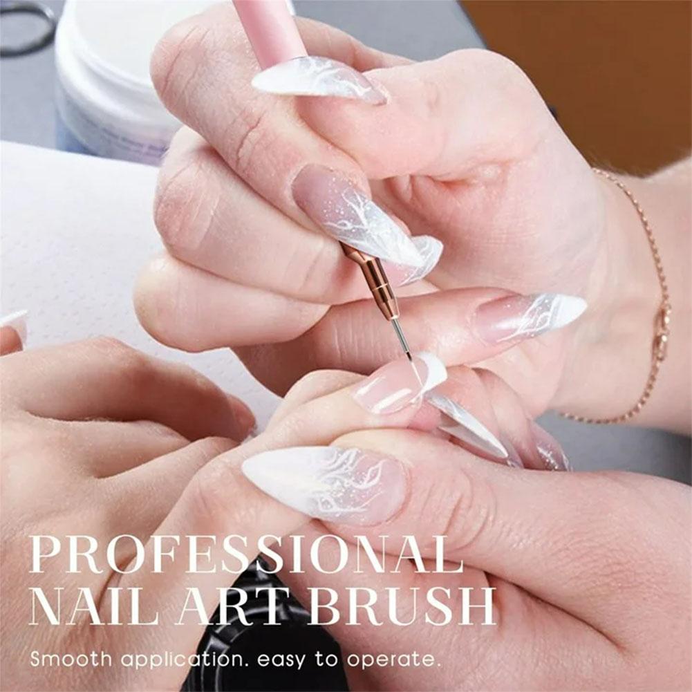 5PCS Nail Art Liner Brush Set  - Nail Gel Polish Set incelemesi ve fiyatı