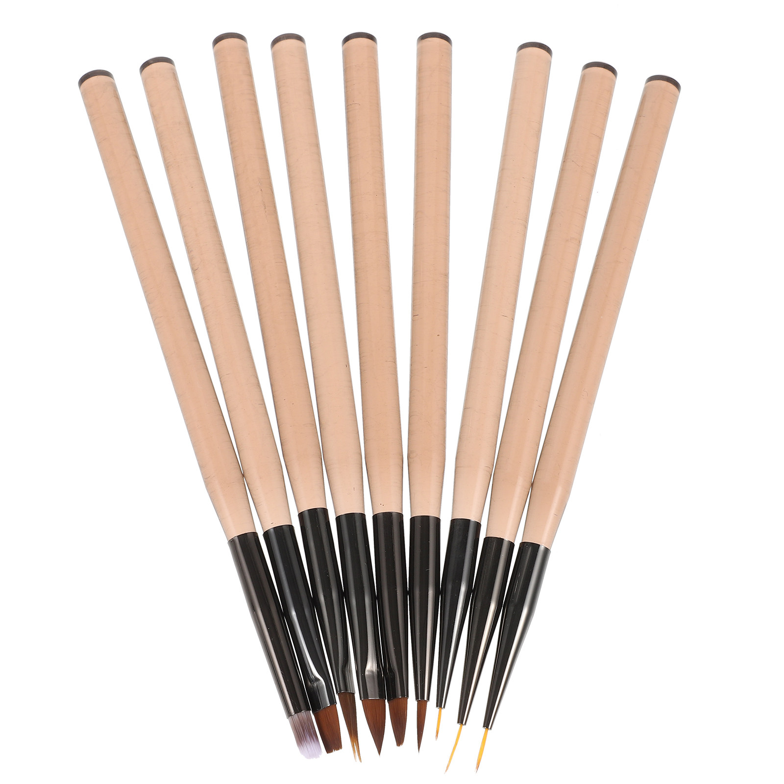 9Pcs Nail Art Liner Pens Set P - Nail Gel Polish Set incelemesi ve fiyatı