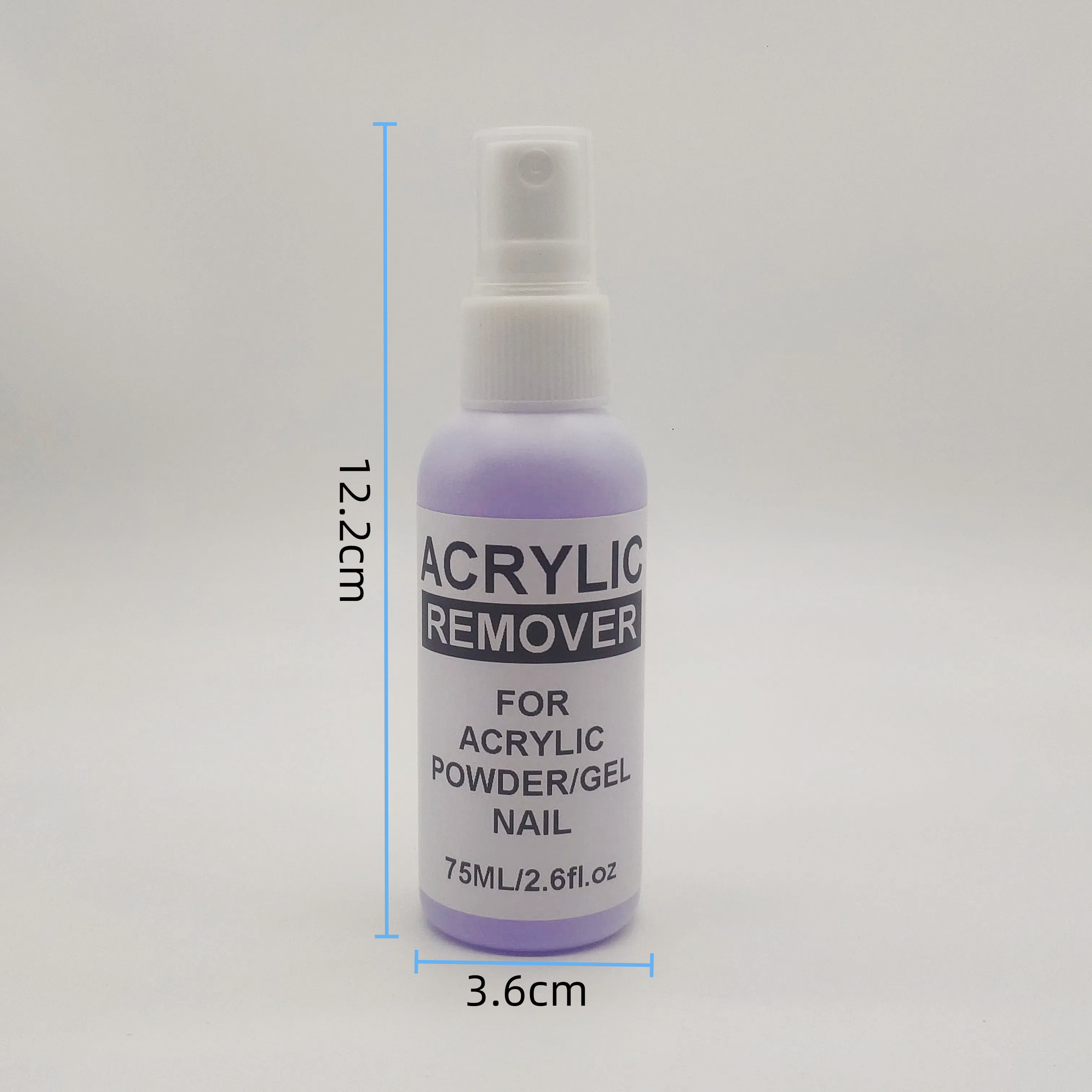 2.6oz Acrylic Remover 10 piece - Nail Art Remove incelemesi ve fiyatı