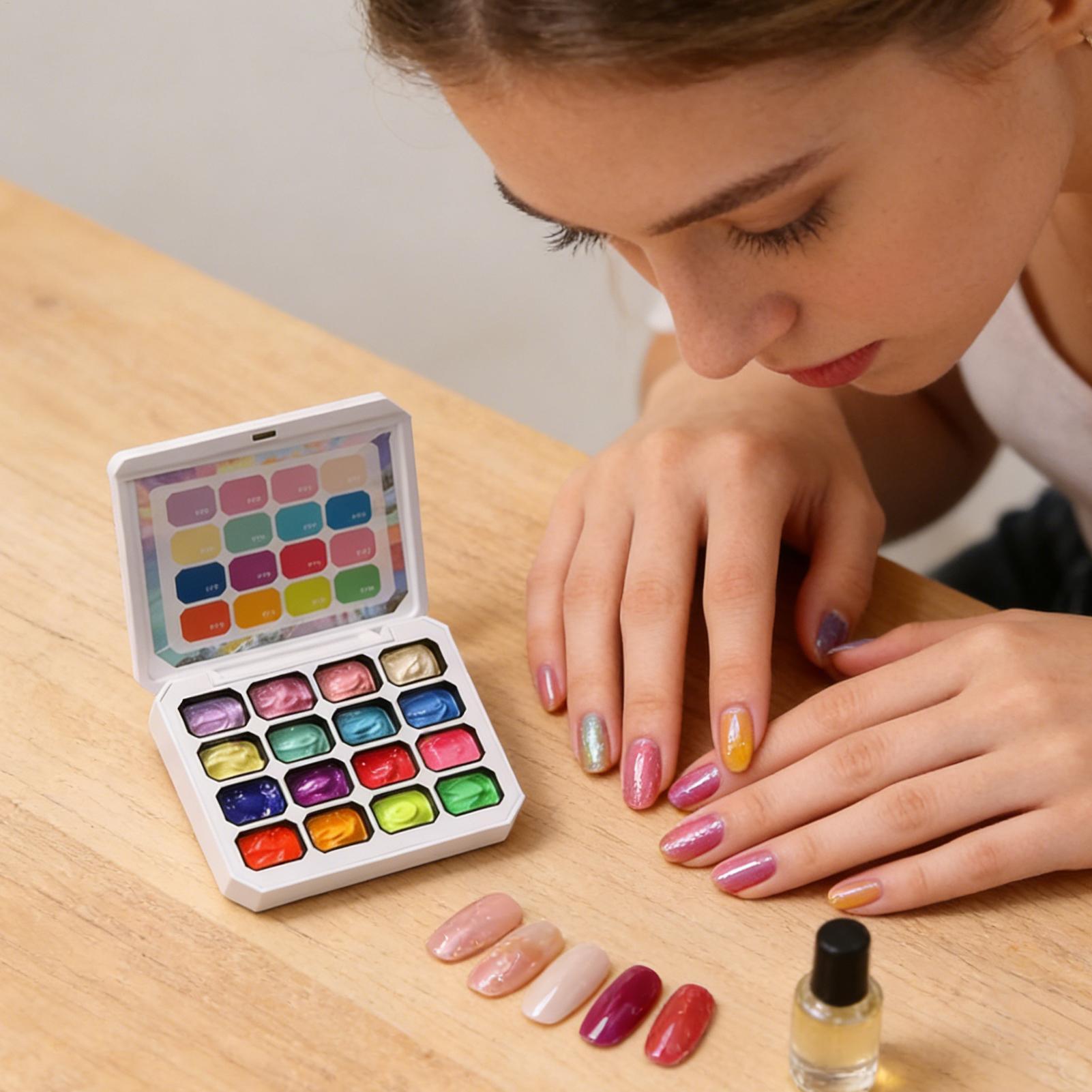 Gel Nail Polish Set 16 Colors  - Nail Gel Polish Set incelemesi ve fiyatı