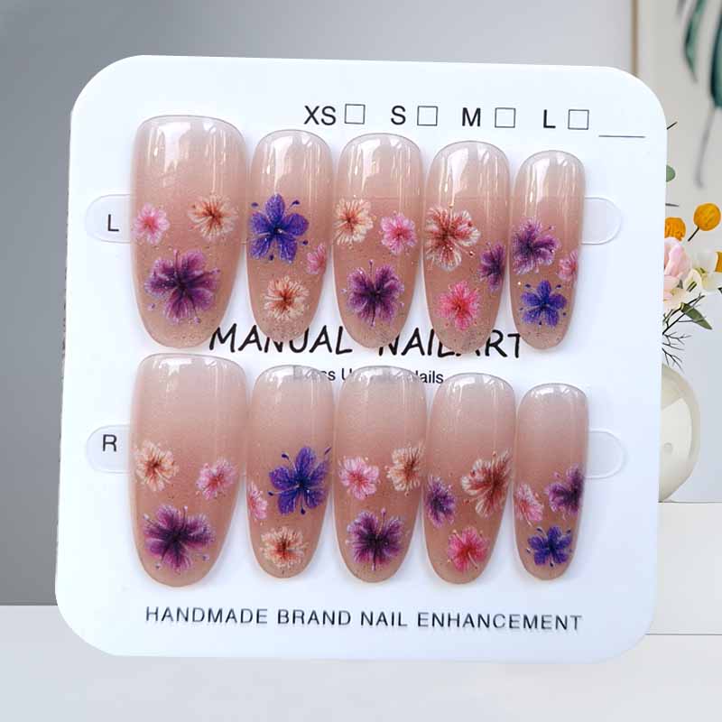 10Pcs Gentle Fairy Style Dopam - Nail Art Flower incelemesi ve fiyatı