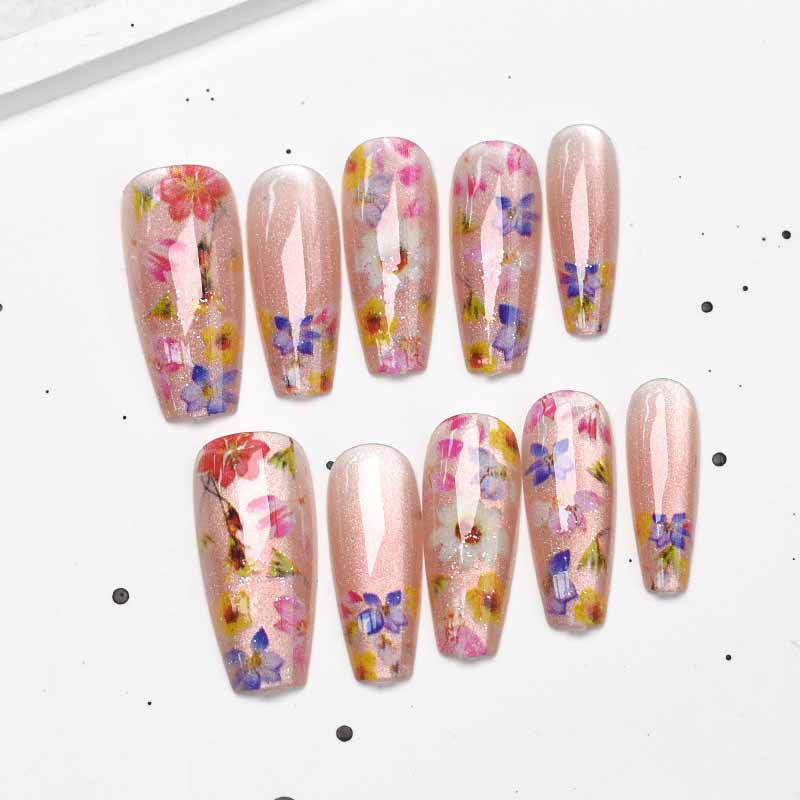 10Pcs Gentle Fairy Style Dopam - Nail Art Flower incelemesi ve fiyatı