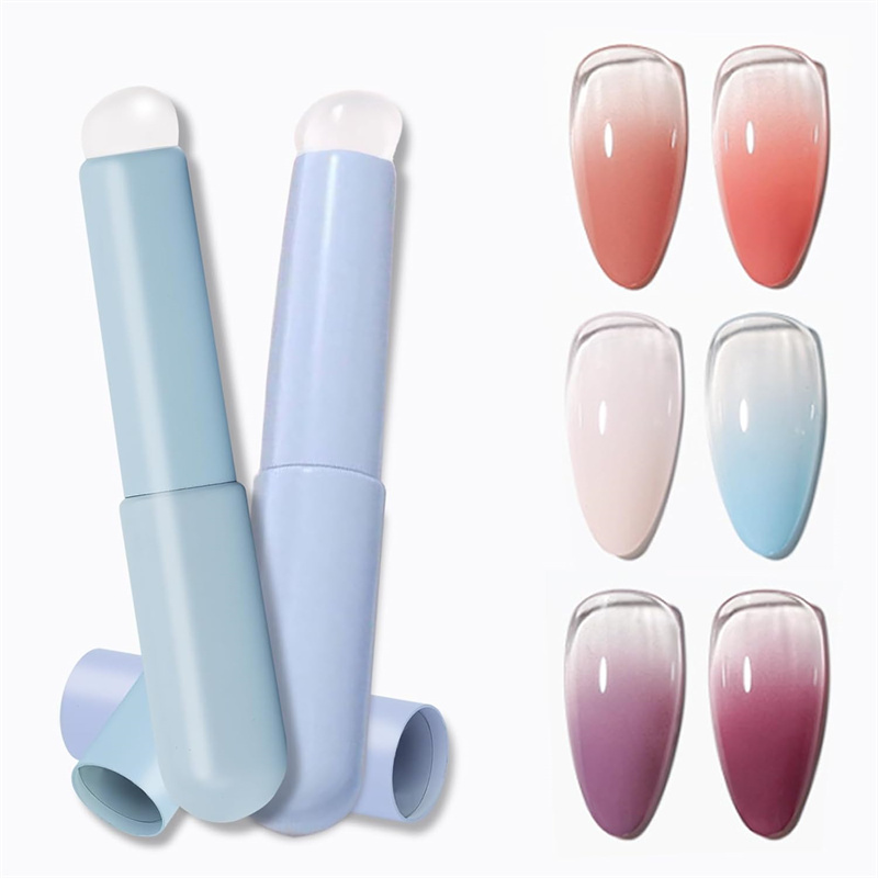 2pcs Nail Art Silicone Head Na - Nail Art Ombre Glitter incelemesi ve fiyatı