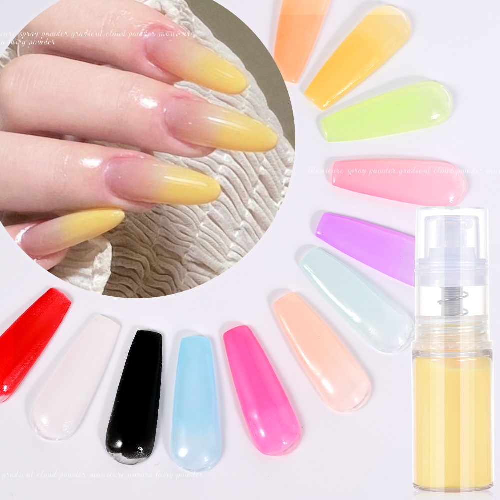 12styles Nail Art Spray Powder - Nail Art Ombre Glitter incelemesi ve fiyatı