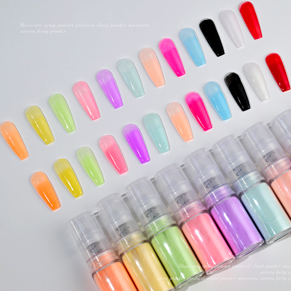 12styles Nail Art Spray Powder - Nail Art Ombre Glitter incelemesi ve fiyatı