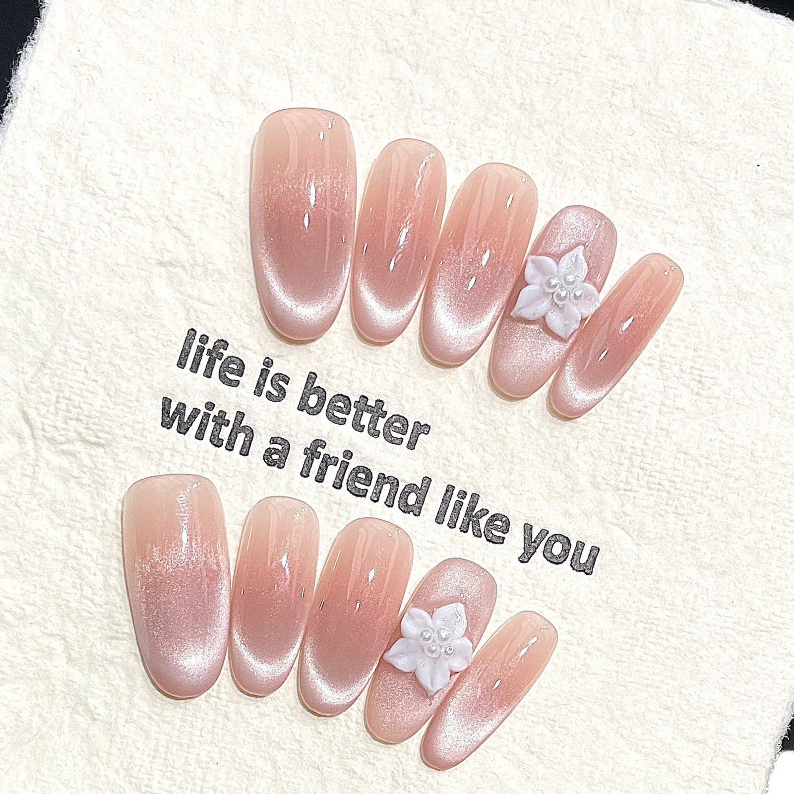 Handmade Ice Through Cat Eyes  - Nail Art Flower incelemesi ve fiyatı