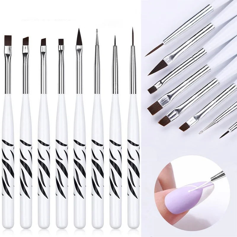Nail Art Brush Ombre Brushes U - Nail Gel Polish Set incelemesi ve fiyatı