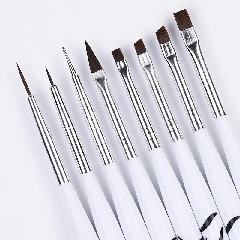 Nail Art Brush Ombre Brushes U - Nail Gel Polish Set incelemesi ve fiyatı
