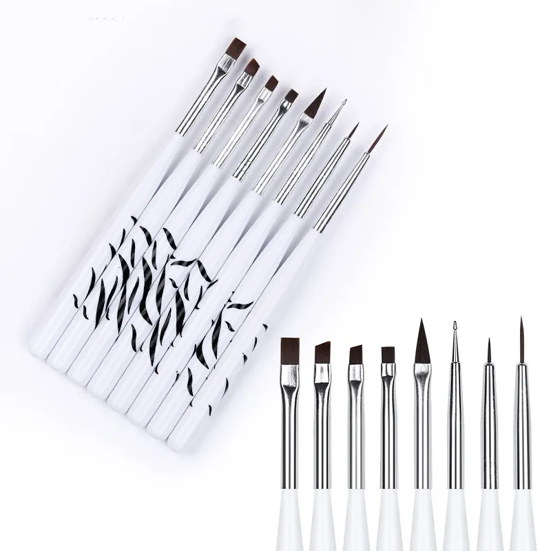 Nail Art Brush Ombre Brushes U - Nail Gel Polish Set incelemesi ve fiyatı