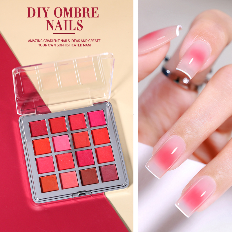 Mocmaki DIY Gradient Nail Powd - Nail Art Ombre Glitter incelemesi ve fiyatı