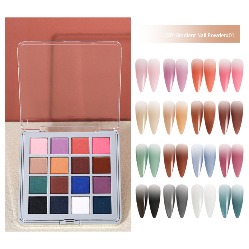 Mocmaki DIY Gradient Nail Powd - Nail Art Ombre Glitter incelemesi ve fiyatı