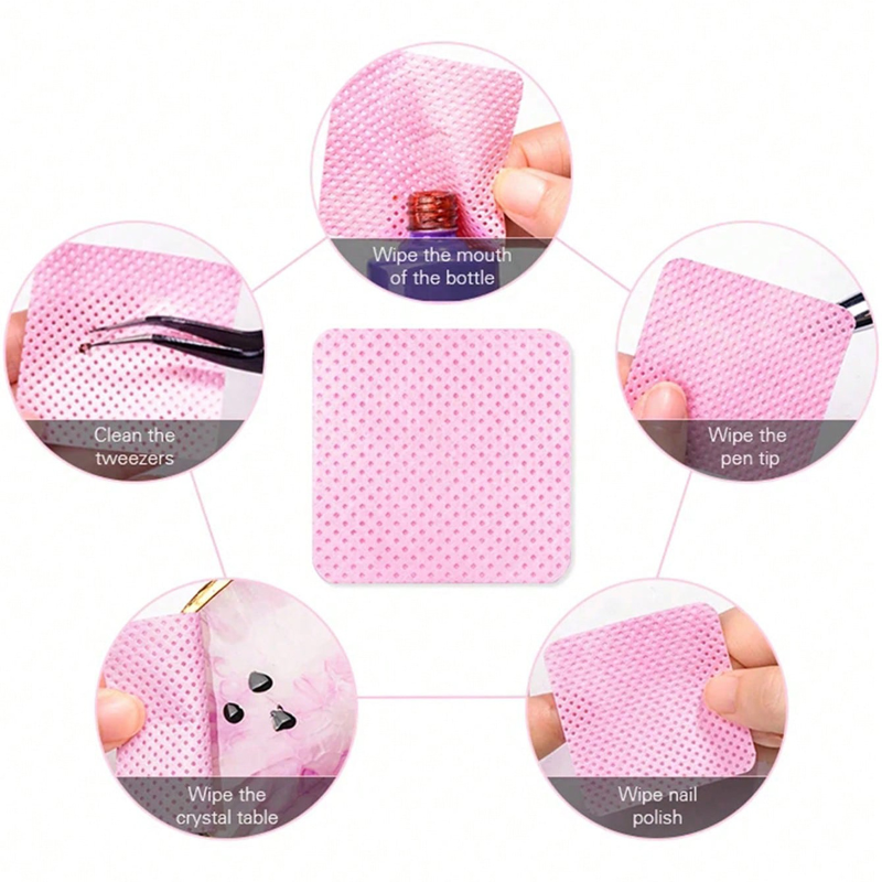 Lint Free Wipes Cleaning Tool  - Nail Art Remove incelemesi ve fiyatı