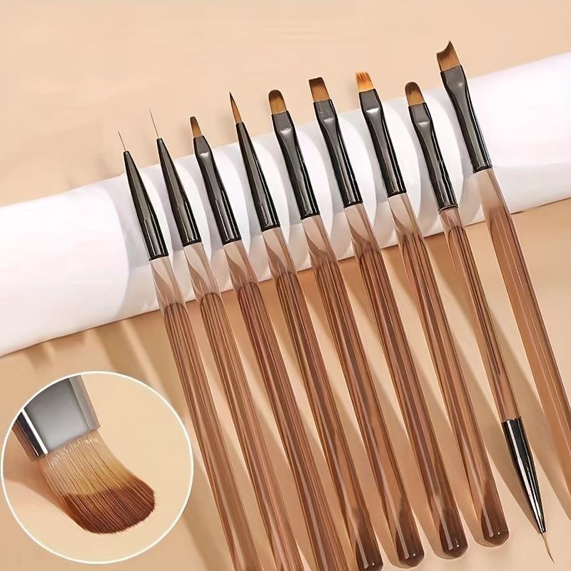 9pcs Nail Art Brushes Set, Dot - Nail Gel Polish Set incelemesi ve fiyatı