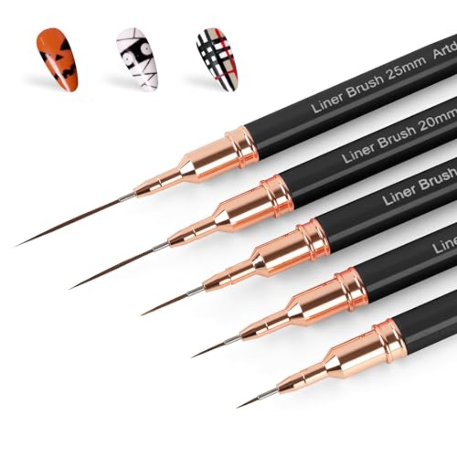 Metallic Nail Art Pens, Liner  - Nail Gel Polish Set incelemesi ve fiyatı
