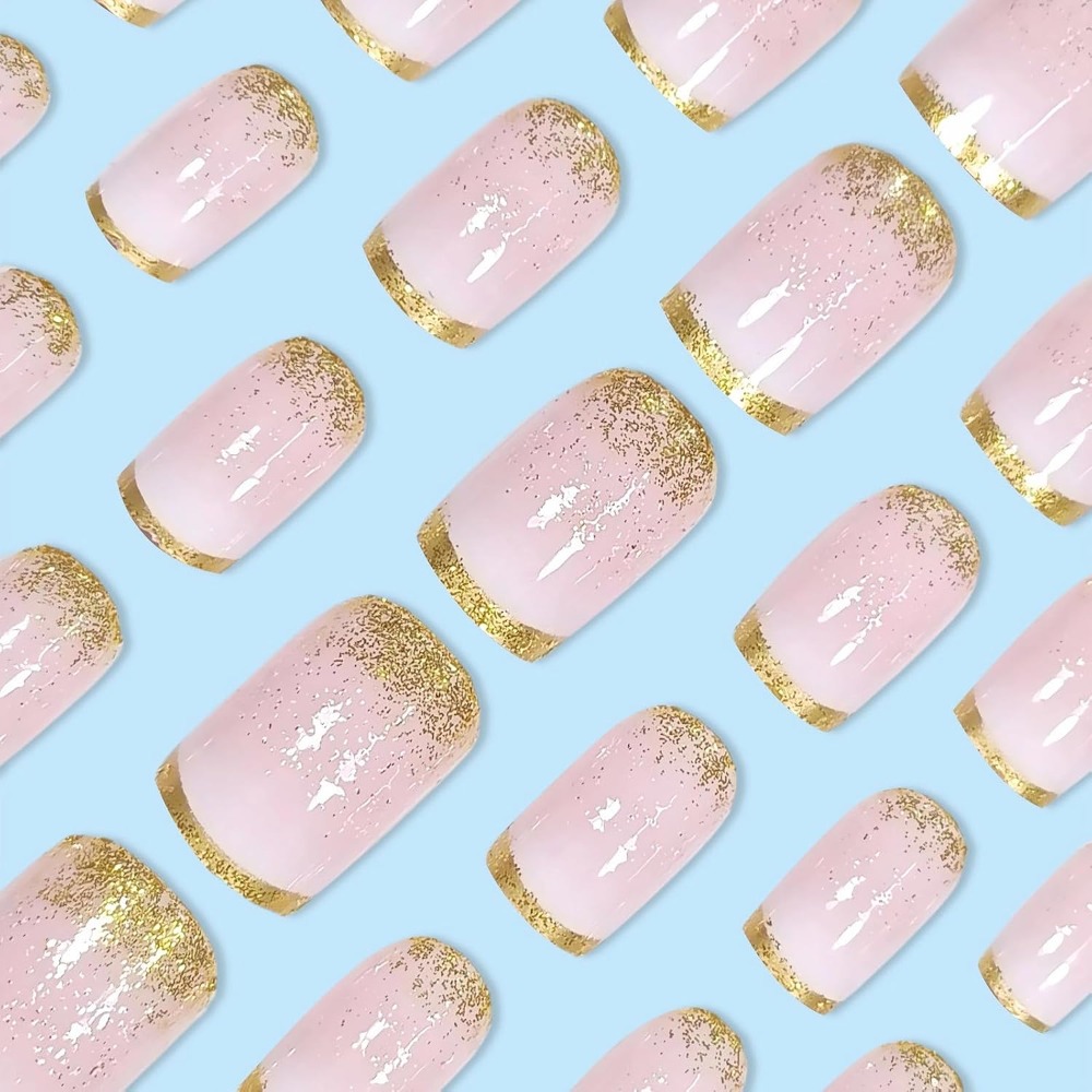 Short Square Ombre Gradient Go - Nail Art Ombre Glitter incelemesi ve fiyatı