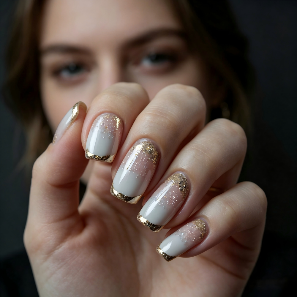 Short Square Ombre Gradient Go - Nail Art Ombre Glitter incelemesi ve fiyatı
