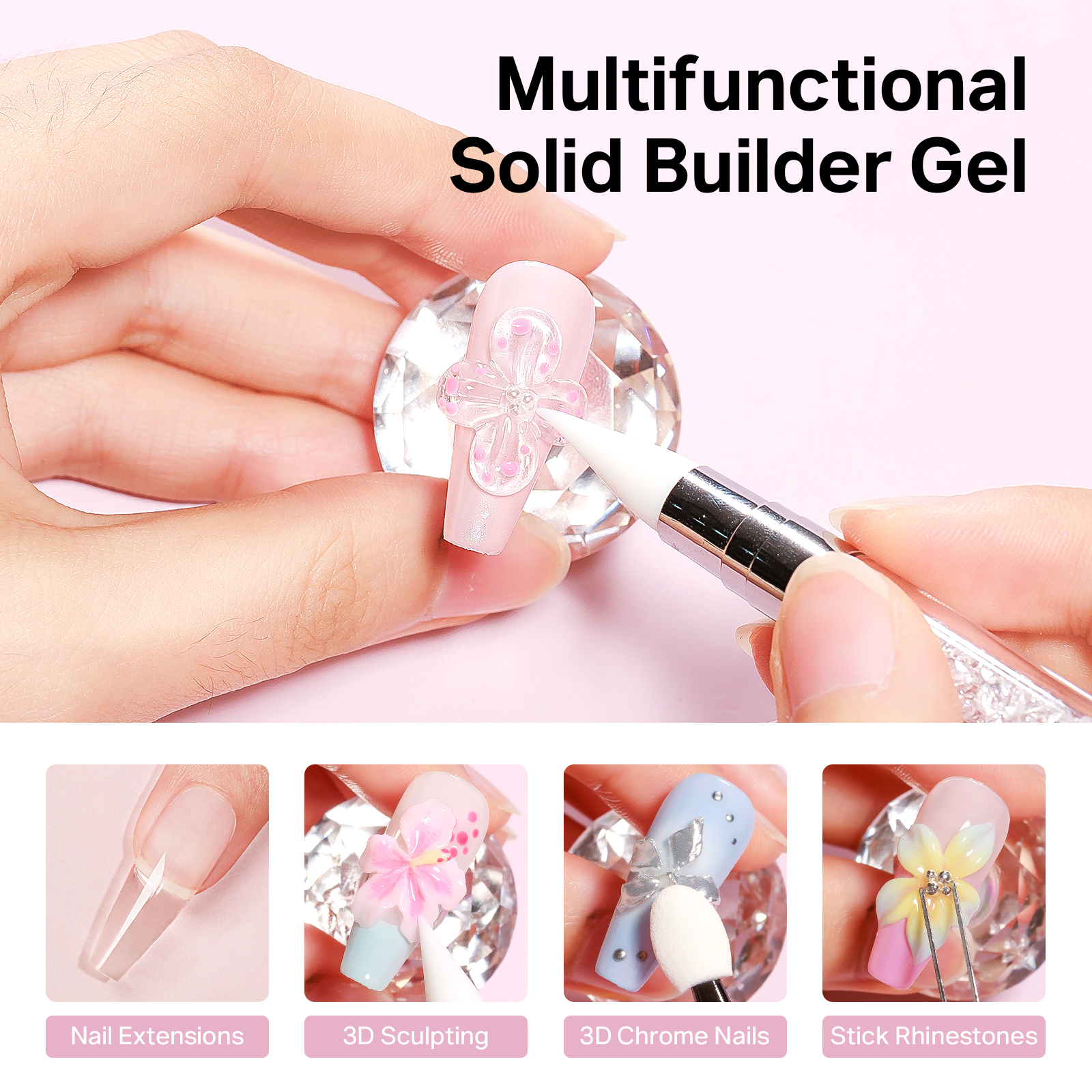 MIZHSE Builder Nail Gel White  - Nail Gel Polish Set incelemesi ve fiyatı