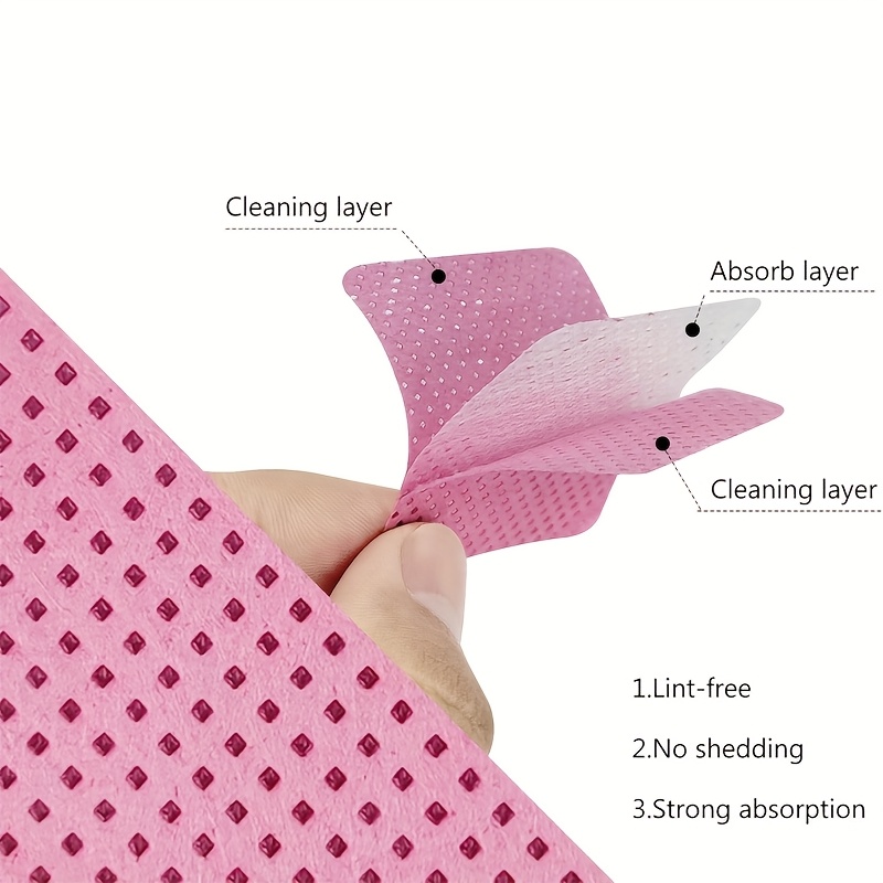 50/100/200pcs Lint-Free Nail W - Nail Art Remove incelemesi ve fiyatı