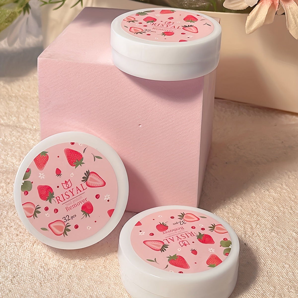 32pcs/Box Strawberry Nail Poli - Nail Art Remove incelemesi ve fiyatı