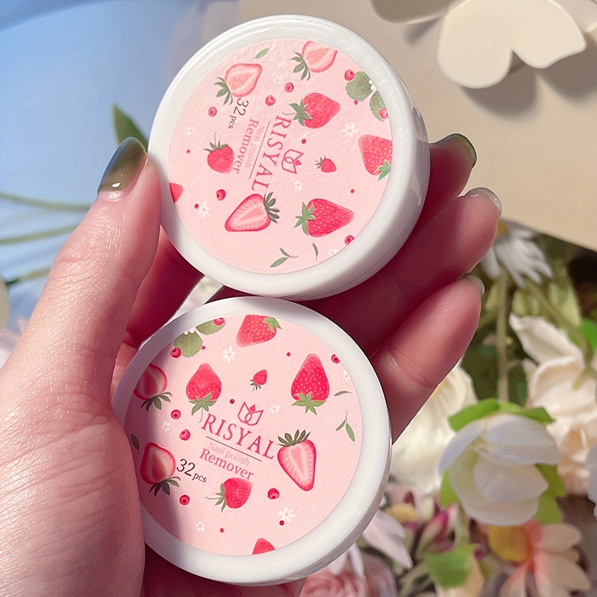 32pcs/Box Strawberry Nail Poli - Nail Art Remove incelemesi ve fiyatı