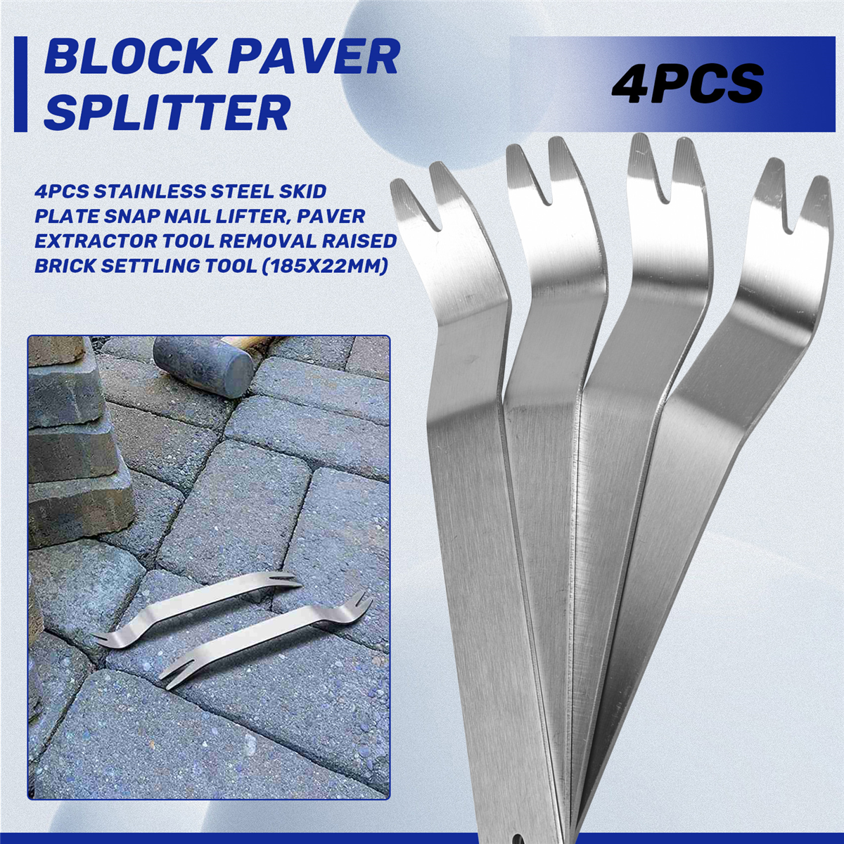 A06K 4Pcs Stainless Steel Skid - Nail Art Remove incelemesi ve fiyatı