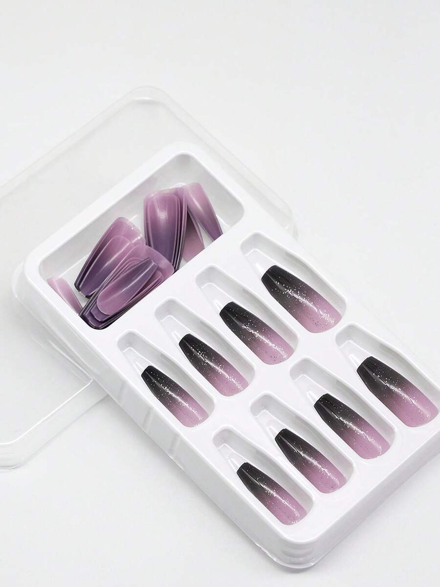 24pcs Women Nail Art Set, Gala - Nail Art Ombre Glitter incelemesi ve fiyatı