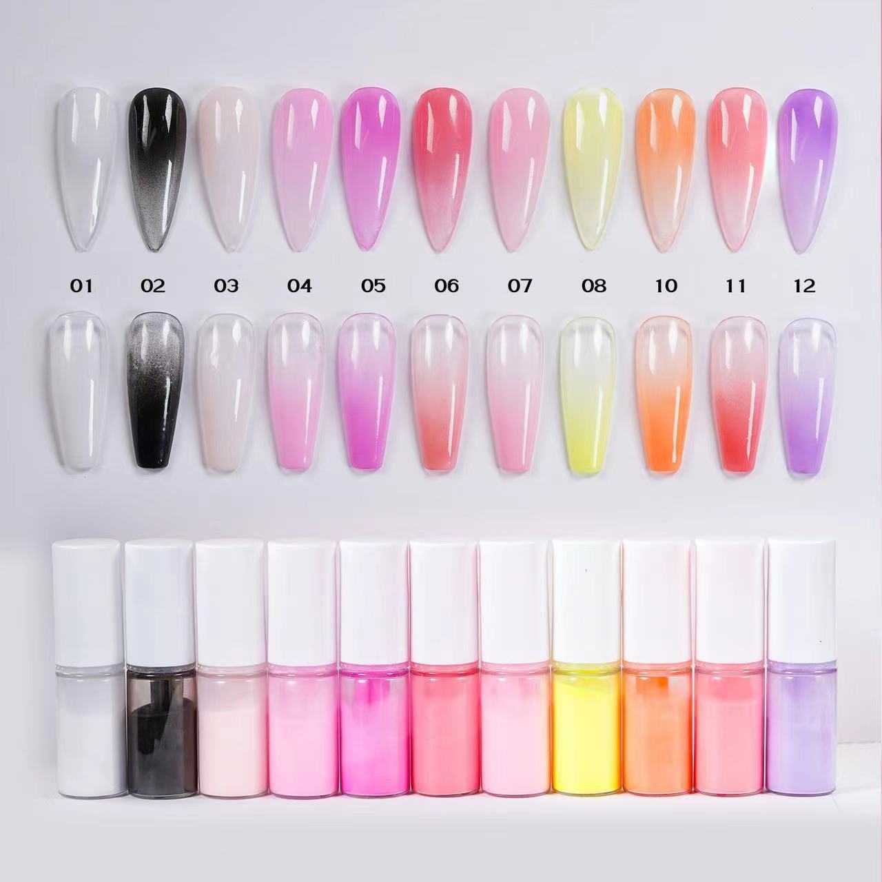 Pastel Neon Gradient Powder Na - Nail Art Ombre Glitter incelemesi ve fiyatı