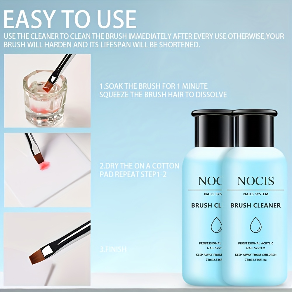 NOCIS 75ml Acrylic Nail Brush  - Nail Art Remove incelemesi ve fiyatı